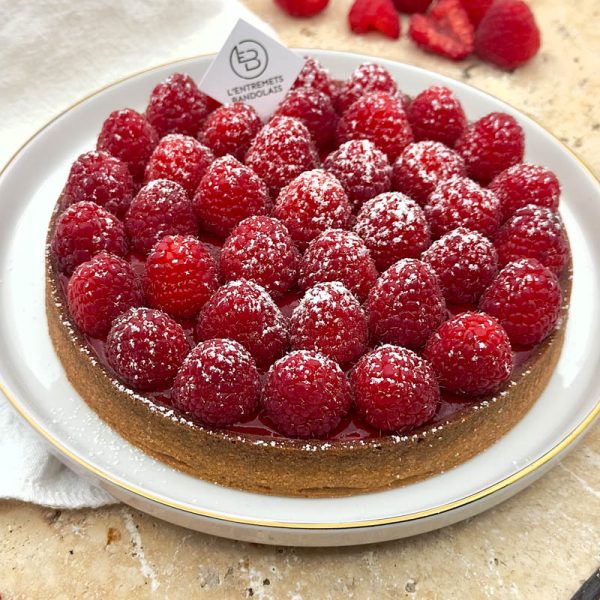 Tarte aux framboises