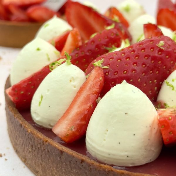 Tarte aux fraises signature